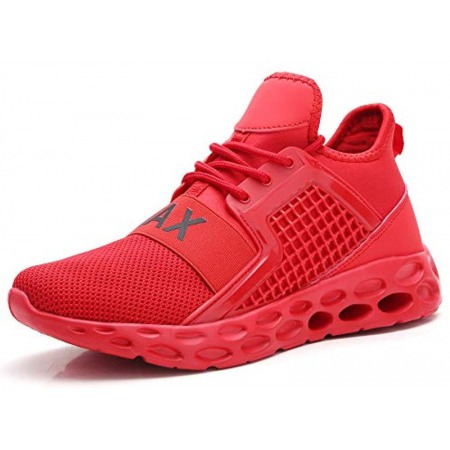 Men Sport Running Shoes Tennis Athletic Walking Sneakers Red