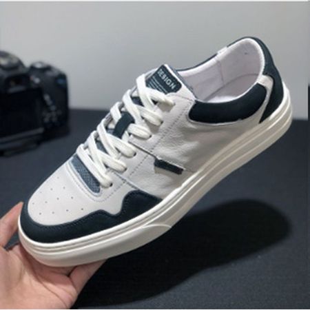 Men's Casual Shoes Trendy White Skateboard Shoes